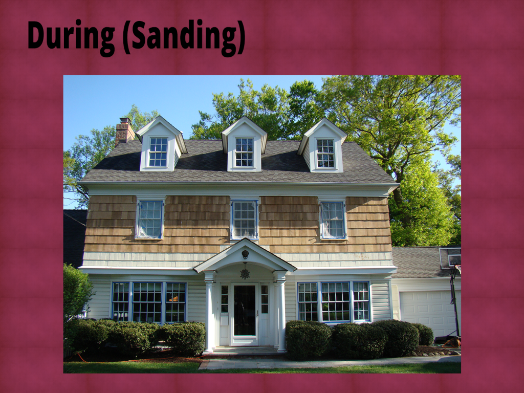 The Sanding Process- Summit, NJ (Final Touch Painting & Carpentry)